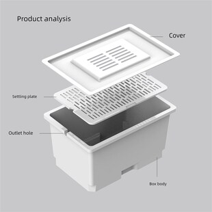 乌龟保温盒发色专用养龟缸孵化z饲养箱黄缘龟蛋龟育苗隔离盒沉淀
