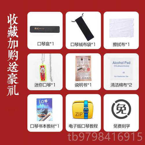 正品专业国光口琴2调4孔音C初学者学生童男女自儿学入门覆口风琴