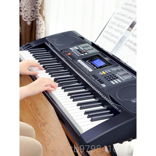 正品美科电子琴MK-869专6业力度键成人儿童初学入门0幼1师电子琴