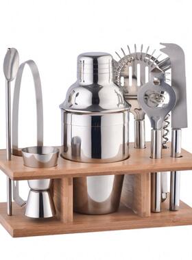 入门调酒器套装酒吧ktv用具鸡尾酒不锈钢调酒壶雪克杯Shake摇酒壶