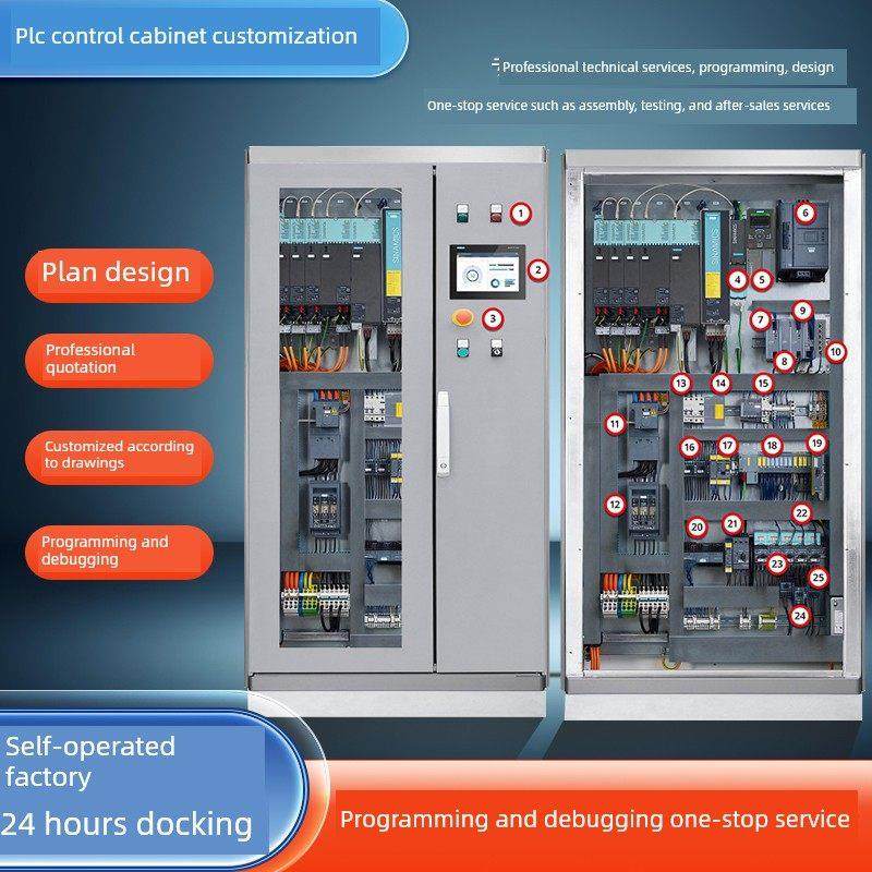 PLC电气控制柜变频软启恒压供水矿用非标定制成套自动化控制系统,电子/电工,配电控制柜/控制箱,淘宝优惠券,粉丝福利购,淘宝优惠卷