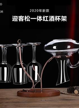 欧式创意红酒架酒柜摆件办公室客厅房间卧室装饰品家居电视柜摆设