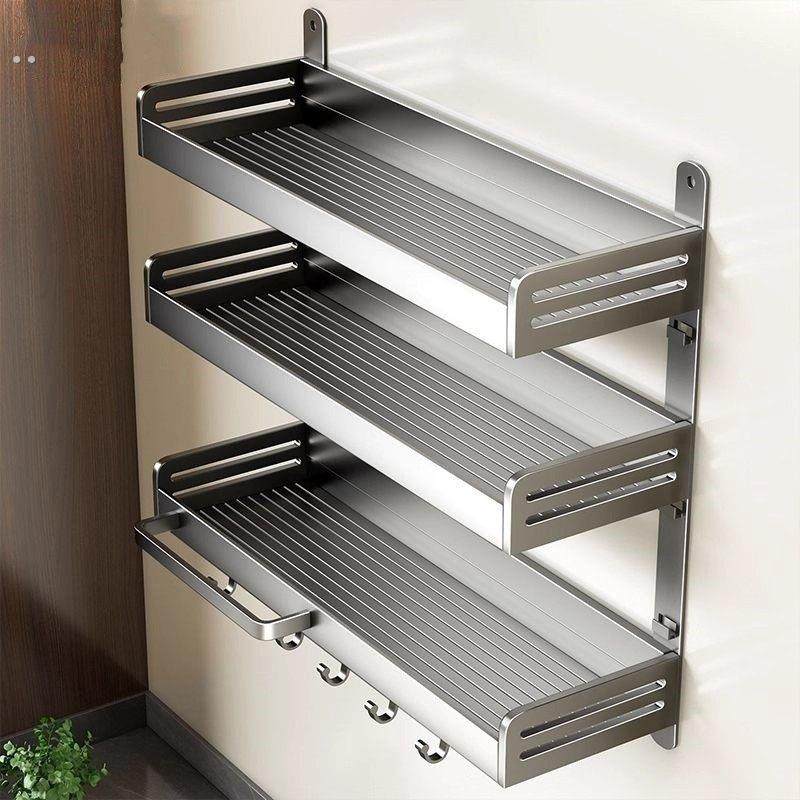 德国精工不锈钢厨房墙上调料置物架壁挂式多层收纳层架免打孔置物,厨房/烹饪用具,调料置物架,淘宝优惠券,粉丝福利购,淘宝优惠卷