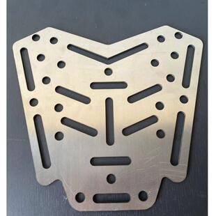 电动车尾箱改装配件不锈钢支架垫板机车后备箱安装底板防震抗压