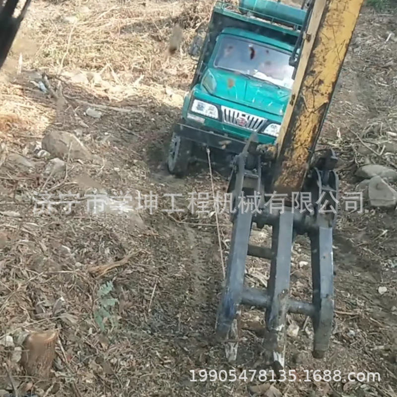 6吨挖机夹木器 小型夹木器 机械夹木器