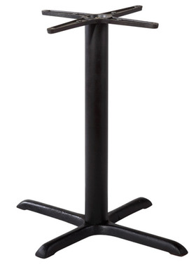 现代简约黑色烤漆四星餐桌脚[MTL116]快餐厅咖啡厅桌架 金属桌腿