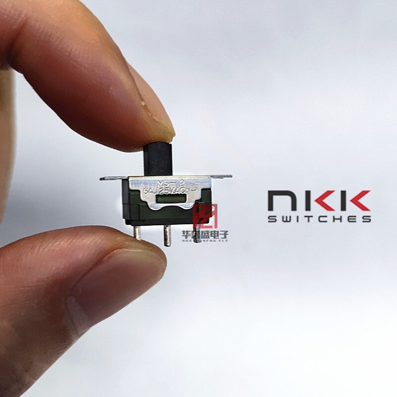 日本NKK MS12AFW01 MS-12 MS-N12S1A 高频用微型滑动开关 3脚2档
