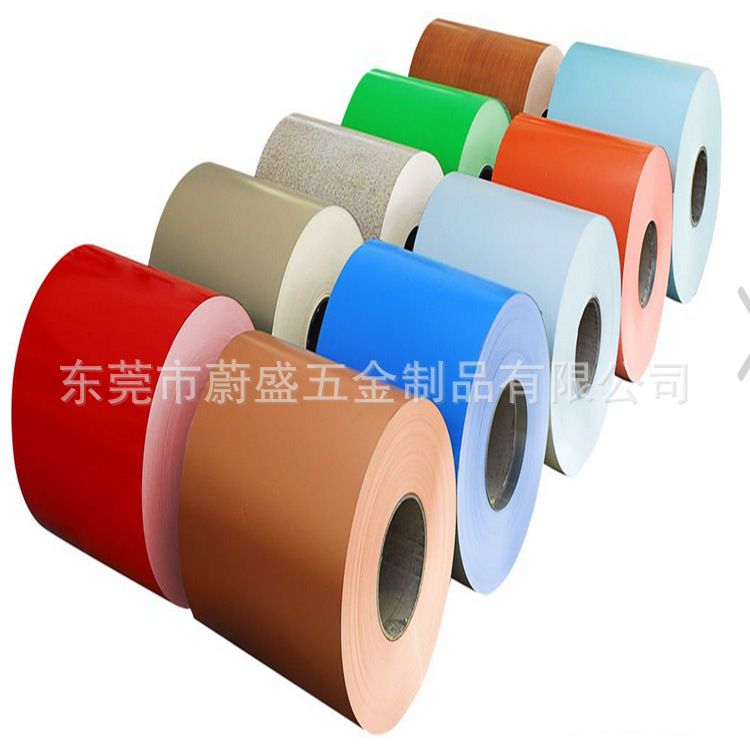 东莞2.5mm厚度 AL5052 聚酯彩涂铝板卷 氟碳涂层铝板卷  各种颜色
