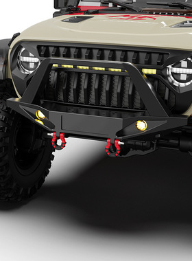 MK07/JK07Pro金属升级件 6061铝合金CNC短前杠【雷拉洛&HZModel】