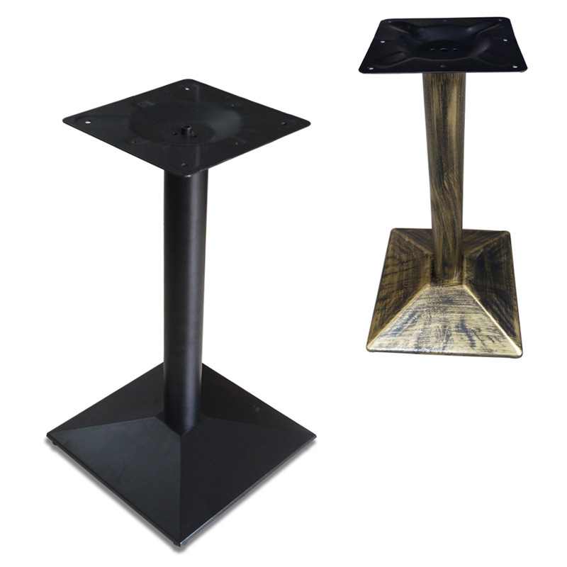 厂家批发五金配件桌腿餐台架 主题餐厅餐桌 金属桌脚铁艺 台脚架