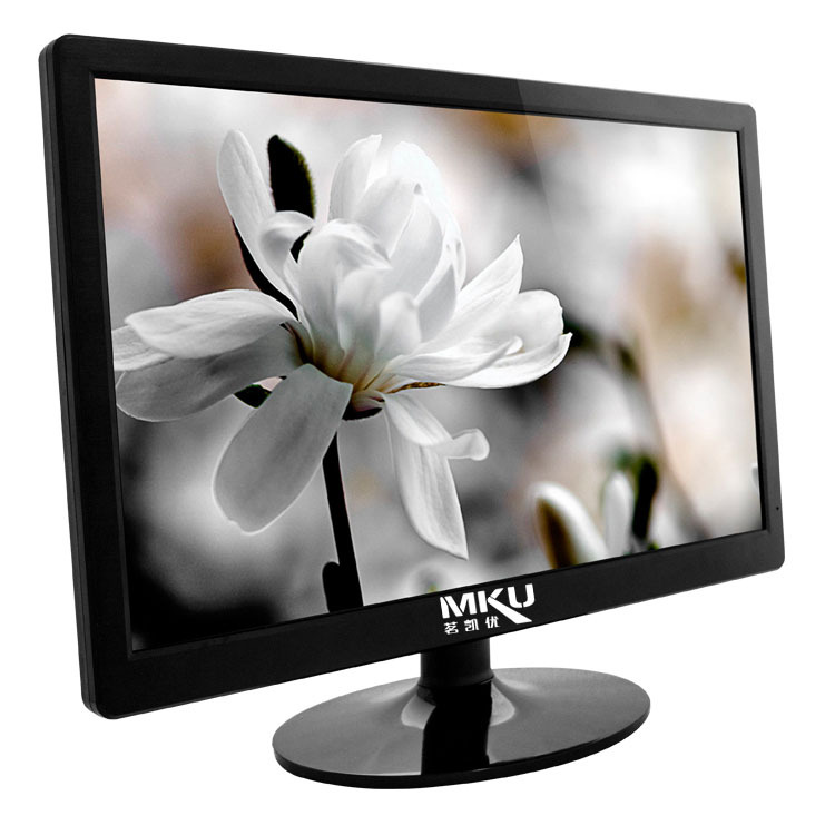 23.6寸24寸反向显示器 旋转倒视镜像显示器 高清镜面液晶显示器