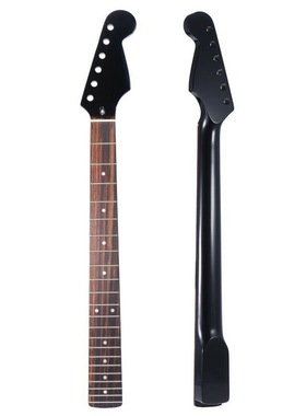 [哑黑]22品电吉他琴颈枫木琴柄玫瑰木指板 ST Strat Stratocaster