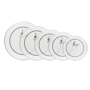 架子鼓鼓皮12寸13寸16寸20寸22寸大小军鼓透明鼓双层皮乐器配件