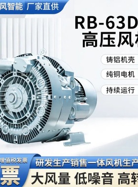 RB-61D-2吹气风机RB-41D-A3高压风机RB-51D-A1旋涡气泵高压鼓风机