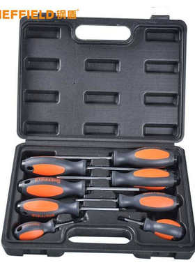 钢盾S056007 8件套螺丝批刀起子改锥组套手动螺丝批套装工业级