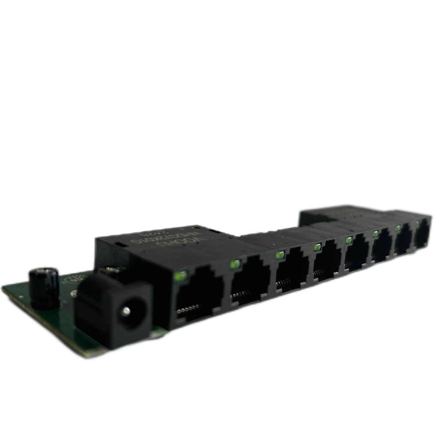 跨境以太网千兆交换机信息箱模块全多接口稳传输远距离高速全千兆