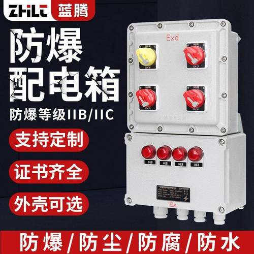 防爆配电箱照明电源控制箱回路开关防爆电控动力柜检修仪表接线箱