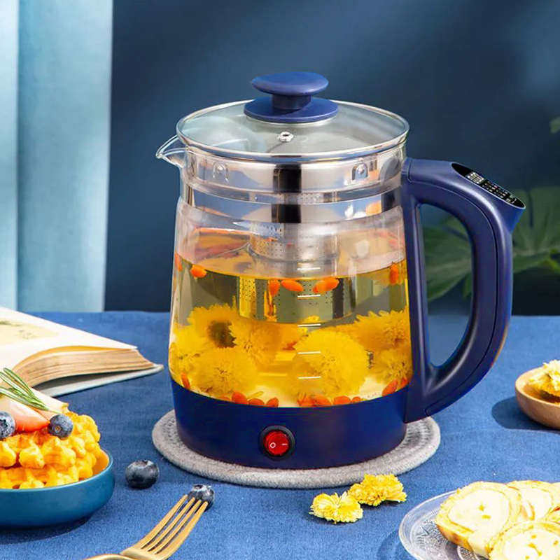 一体机养生壶家用全自动玻璃电煮茶壶加厚煮茶器多功能养身烧水壶