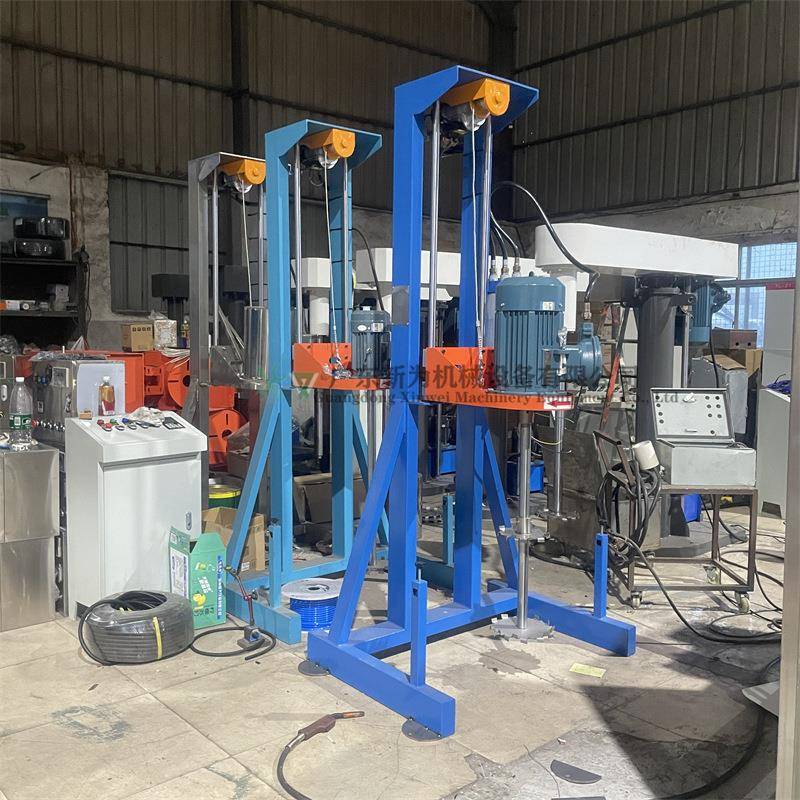 厂家现货电动升降分散机液体高速搅拌机树脂颜料涂料混合设备