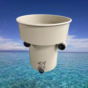 广州工厂化养殖大款 鱼池鱼便集污器鱼马桶鱼池污物收集器渔马桶