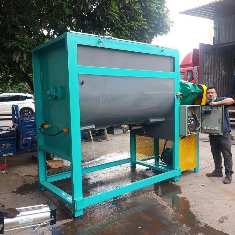 大型卧式搅拌机计量计时配加料套设备搅拌机高速混合拌料机