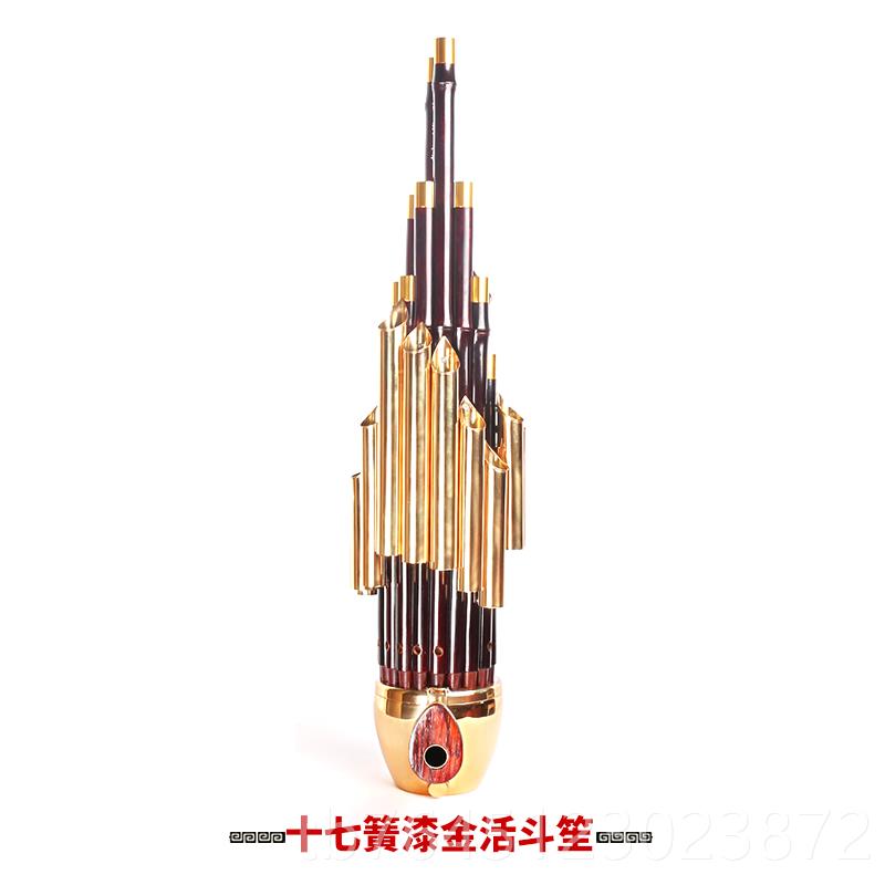 高档新艺包7簧114簧扩音笙乐器大全圆笙方笙笙工具修竽乐器笙初学图片