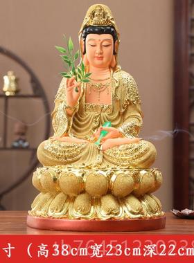 高档娑婆三圣佛像释摩尼佛祖菩来观音萨地藏王如神迦像家用供奉观