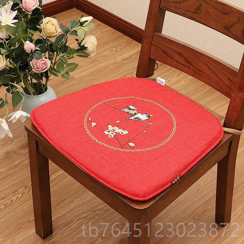 高档梦喜 刺绣餐垫 餐桌椅垫椅子坐椅垫办瑞公子垫实椅木椅垫四季,居家布艺,椅垫,淘宝优惠券,粉丝福利购,淘宝优惠卷
