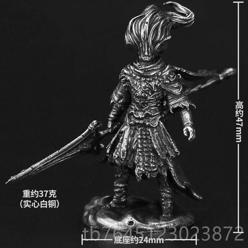 高档金属子摆黑件暗之魂无名王物者手办兵人模型桌棋面游戏礼男玩