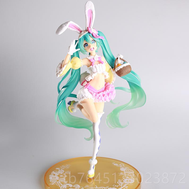 高档未来周cos 兔耳音女手办边模型 春服 动美少漫机箱摆件