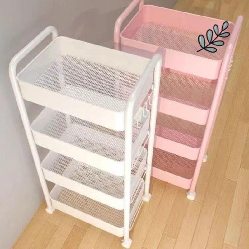 书架落地置物架储物柜客厅靠墙杂物柜桌面小型简易多层可移动书柜