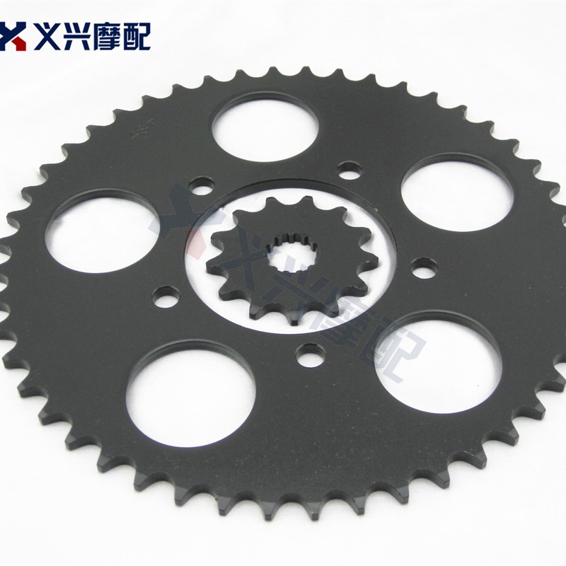 盗匪250 74A 大小链轮 大小齿轮 74A大小牙盘