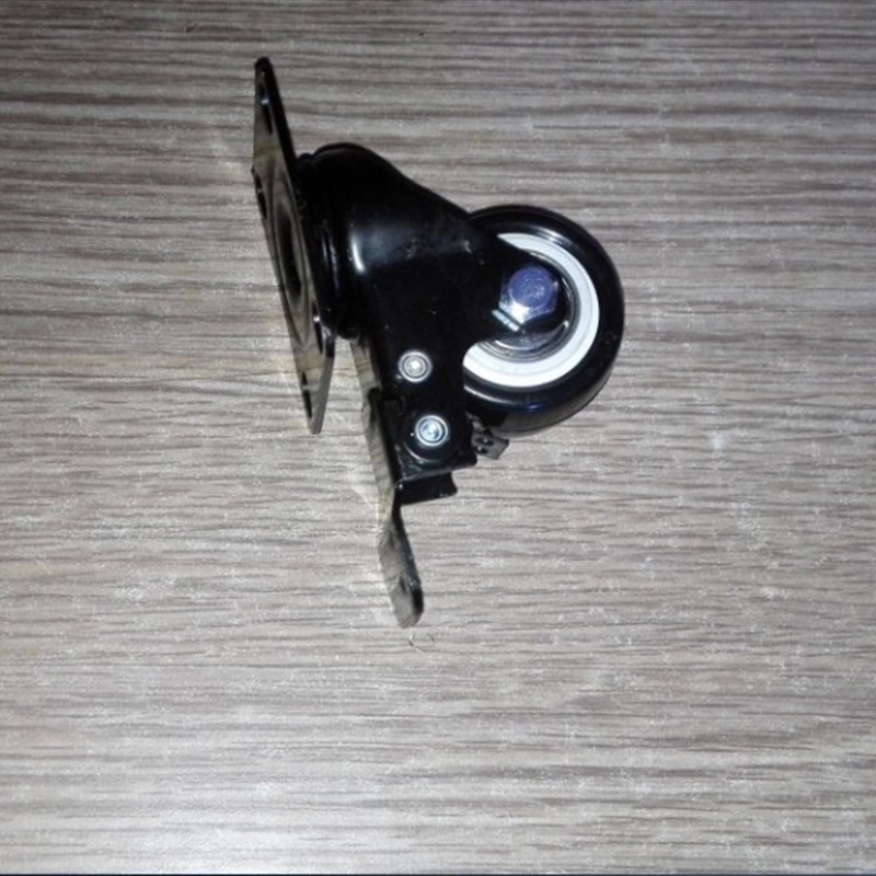 宠物柜笼轱辘 带刹车轮子 家具专用滑轮滚轮平板轴承万向轮脚轮