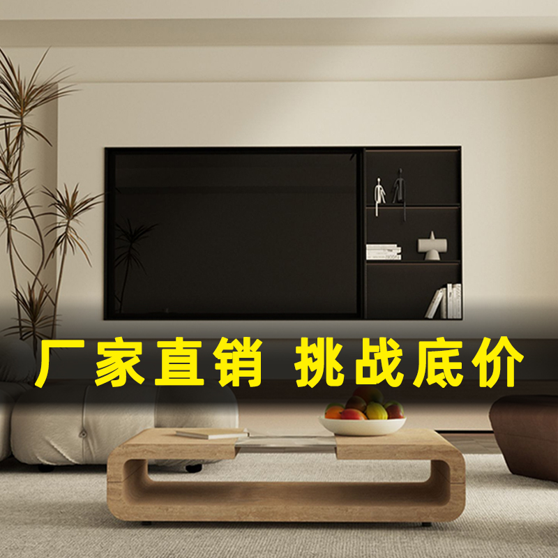 电视壁龛定制客厅不锈钢电视机壁龛嵌入式壁龛不锈钢酒柜展示柜