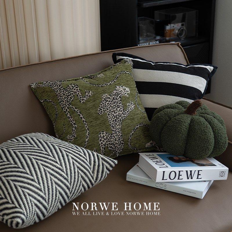 精选抱枕中古风轻奢简约枕套可拆洗样板间软装客厅沙发靠垫靠腰枕,居家布艺,靠垫/抱枕,淘宝优惠券,粉丝福利购,淘宝优惠卷