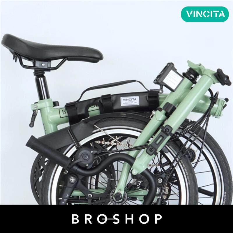 VINCITA适用brompton小布折叠自行车配件提手 大梁保护套 提车带