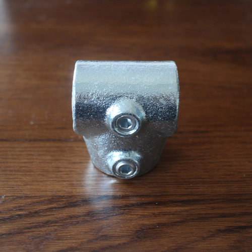 护栏杆配件连接管件多种尺寸施工热镀电镀锌临时钢管接头厂家供应