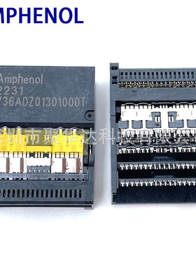 Amphenol安费诺 V36-ADZ01-301000T 800G QSFP-DD 光模块连接器