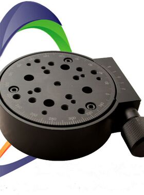 NT02RM100精密手动旋转台 微调回转工作台 光学调整架 角度台