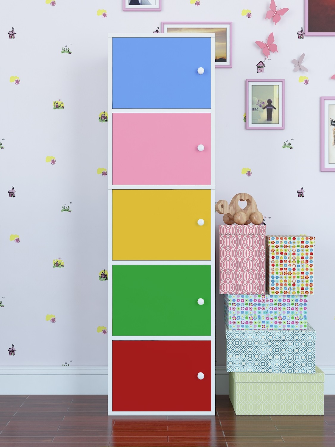 带门小柜子书柜储物柜彩色儿童柜卧室床头柜学生教室自由组合木柜,标准件/零部件/工业耗材,其他管件,淘宝优惠券,粉丝福利购,淘宝优惠卷