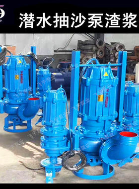 潜水抽沙泵 zjq nsq 潜水吸沙泵 ZJQ65-S24Q  耐磨合金潜水渣浆泵