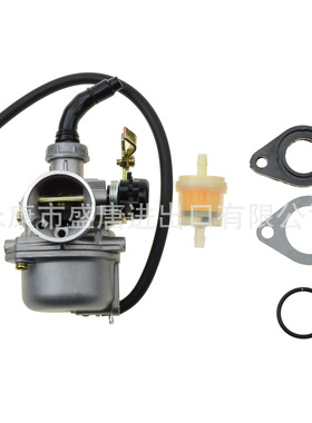 19mm PZ19化油器电缆扼流圈燃油滤清器垫片适配GY6 50cc-150ccATV