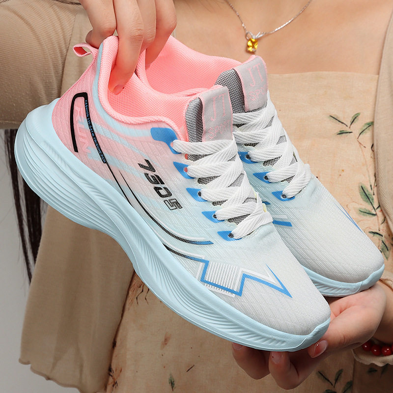鞋子女春秋新款运动鞋休闲女透气轻便跑步鞋女鞋软底不累脚胶粘鞋