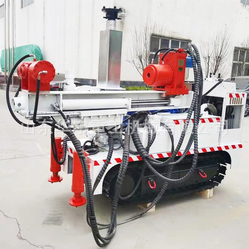 华宇供应ZDY全液压履带式坑道钻机  履带式煤矿用探水煤层钻探机