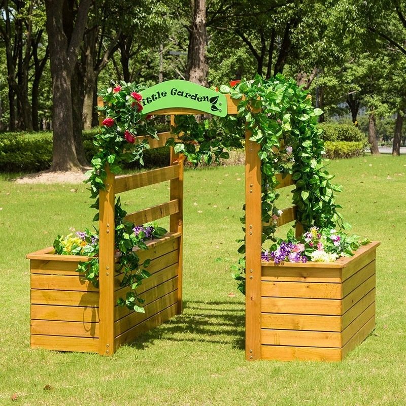 幼儿园儿童农场系列种植区爬藤花架菜园木质种植育苗观察花箱户外,模玩/动漫/周边/娃圈三坑/桌游,文化/体育周边,淘宝优惠券,粉丝福利购,淘宝优惠卷