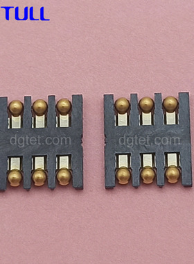 SIM卡座方形制3.0H2.8H2.5H0.9H款SIM卡槽卡座连接器MICROSIM卡座