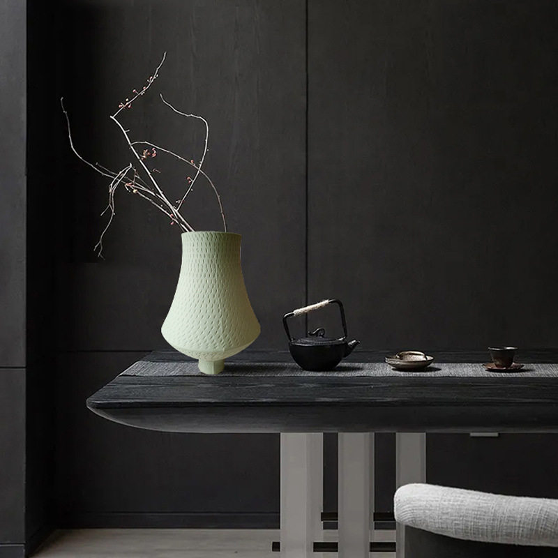 北欧复古手工跳刀陶瓷花瓶 鲜花桌面客厅样板间居家装饰插花摆件,模玩/动漫/周边/娃圈三坑/桌游,文化/体育周边,淘宝优惠券,粉丝福利购,淘宝优惠卷