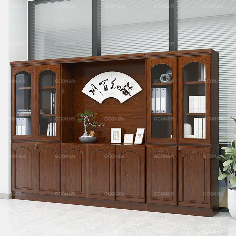 志光文件柜资料储物落地柜新中式家具书柜带锁办公室家具工厂批发,模玩/动漫/周边/娃圈三坑/桌游,文化/体育周边,淘宝优惠券,粉丝福利购,淘宝优惠卷