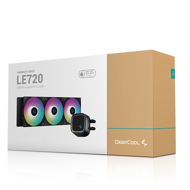 九州风神LE720/520冰元素一体式水冷CPU散热器ARGB 1700/AM5平台