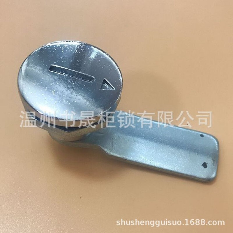 MS705-3C一字凹槽圆柱锁 生久同款电柜门锁 通讯开关柜门锁